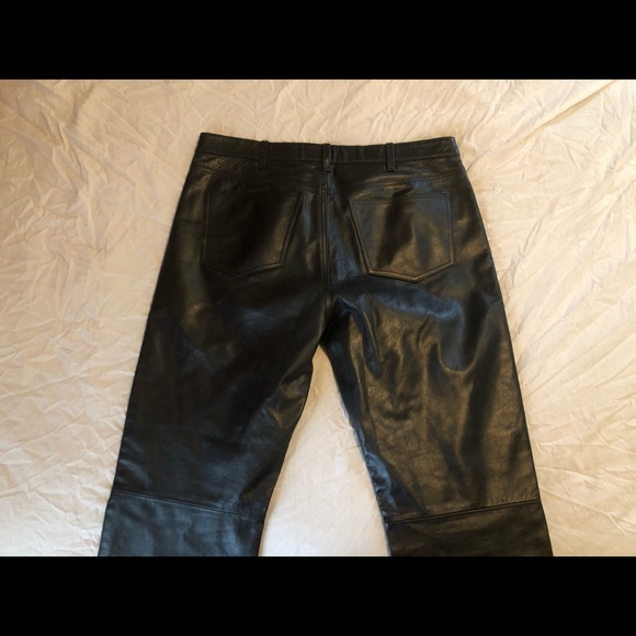 Gap Boot Fit Leather Pants - Picture 5 of 6